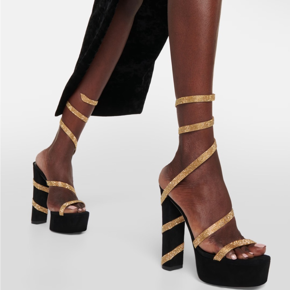 Rene Caovilla platform heels - Picture 2 of 8